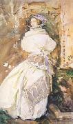 John Singer Sargent The Cashmere Shawl (mk18) Sweden oil painting reproduction